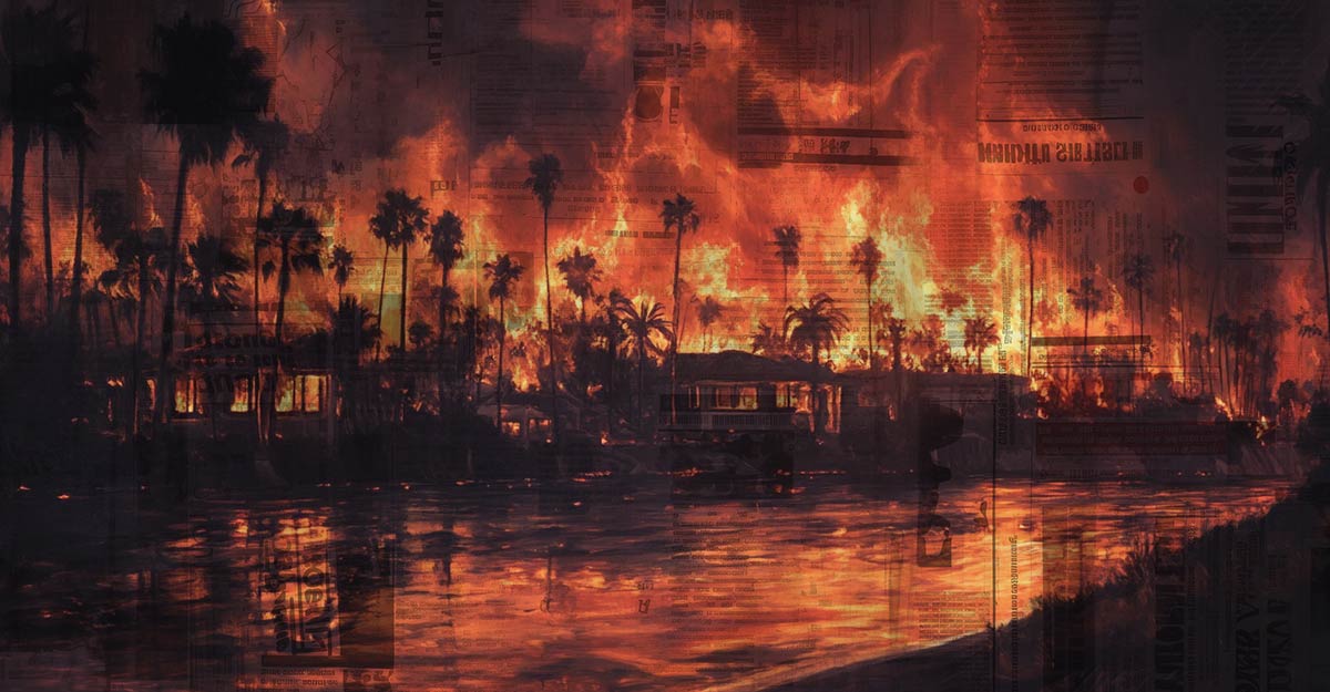 (WATCH) California Wildfires